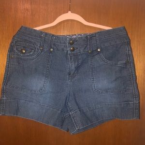 Size 10 denim shorts